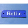 Enamel Sign (Boffin)