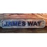 Wooden Sign (James Way)