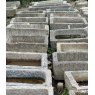 Wells Reclamation Hand Carved Natural Stone Large Garden Troughs & Planters