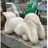 Hand Carved Stone Curvy Lady