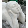 Hand Carved Stone Curvy Lady