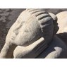 Hand Carved Stone Curvy Lady
