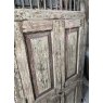 Wells Reclamation Small Arched Teak Doors with Frame