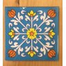 Wells Reclamation Wall Tile (Flower)