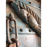 Wells Reclamation Impressive Pair of Carved Teak Doors