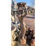 Wells Reclamation Large Cast Iron Mermaid Statue (Bronze)