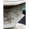 Wells Reclamation Hand Carved Stone Font