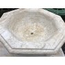 Wells Reclamation Hand Carved Stone Font