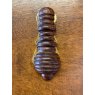 Polished Wooden Beehive Escutcheon (Brass)