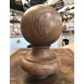 Wells Reclamation Carved Teak Finial