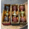 Wells Reclamation Beehive Wooden Door Knobs (Brass)