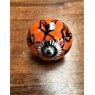 Wells Reclamation Ceramic Cupboard Knobs (Orange)