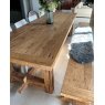 Wells Reclamation Rustic Oak Refectory Tables (3m x 1m)