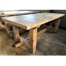 Solid Oak Refectory Table (2.1m x 1m)