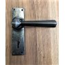 Wells Reclamation Pair of Pewter Handles (With Key Hole)