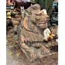 Wells Reclamation Spectacular Pair of Stone Lions