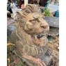 Wells Reclamation Spectacular Pair of Stone Lions