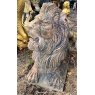 Wells Reclamation Spectacular Pair of Stone Lions