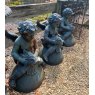 Wells Reclamation Cast Iron Cherub Water Feature