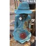 Wells Reclamation Boy Holding Clam Cast Iron Bird Bath