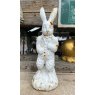 Wells Reclamation 'Peter Rabbit' cast iron statue