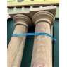 Wells Reclamation Pair of Carved Natural Stone Columns