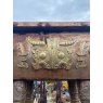 Wells Reclamation Massive Chinese "Ding" Vessel Bronzed Cast Iron Planter