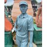 Wells Reclamation The Golfer Cast iron Statue