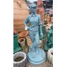 Wells Reclamation The Golfer Cast iron Statue