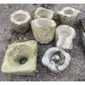 Wells Reclamation Variety of Stone Mortars & Planters