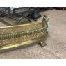 Wells Reclamation Vintage Victorian decorative Brass Fender