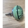 Wells Reclamation Ceramic Cupboard Knobs (Green)