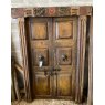 Wells Reclamation Beautiful pair of hard carved Teak doors