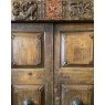 Beautiful pair of hard carved Teak doors