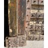 Wells Reclamation Indian 1800's fortified carved teak doors