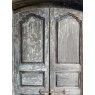 Wells Reclamation Rustic painted framed Teak doors