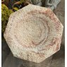 Wells Reclamation Carved natural stone birdbath