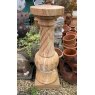 Natural stone carved plinth