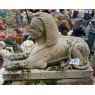Wells Reclamation Weathered natural stone Sphinx