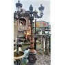 Ornate Two Arm Cast Iron Lamp Post