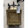 Wells Reclamation Vintage Brass coal scuttle