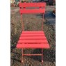 Wells Reclamation Folding café style chair