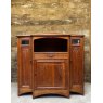 Wells Reclamation Art Nouveau 1890's Oak drinks cabinet