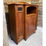 Wells Reclamation Art Nouveau 1890's Oak drinks cabinet