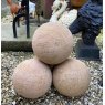 Wells Reclamation Small Hand Carved Natural Stone Balls