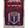 Wells Reclamation Vintage Indian praying carpet