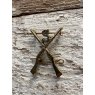 Wells Reclamation Brass British Army Sniper Badge