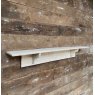 Large rustic painted wall shelves