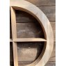 Wells Reclamation Round Wooden Window (Oak)