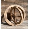 Wells Reclamation Round Wooden Opening Window (Oak)